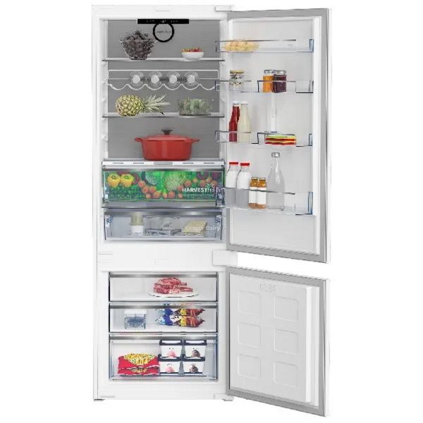 מקרר אינטגרלי מקפיא תחתון - 370 ליטר Beko בקו BCNE400E50SHN