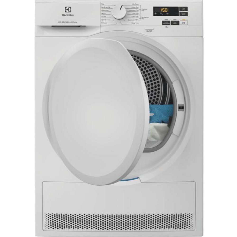 מייבש כביסה - 8 ק"ג Electrolux Heat Pump אלקטרולוקס Gentlecare 600 EDH6181BM
