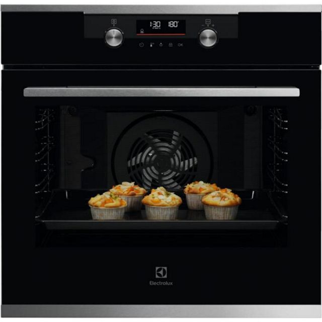 תנור אפייה בנוי דיגיטלי פירוליטי - 72 ליטר Electrolux אלקטרולוקס EOP5322X