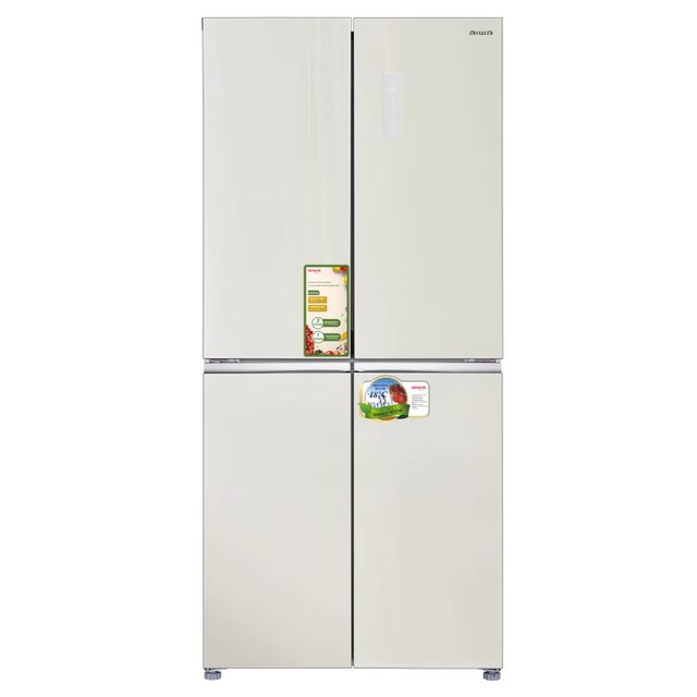 מקרר 4 דלתות - 470 ליטר Aiwa איווה NF-6500 קרם