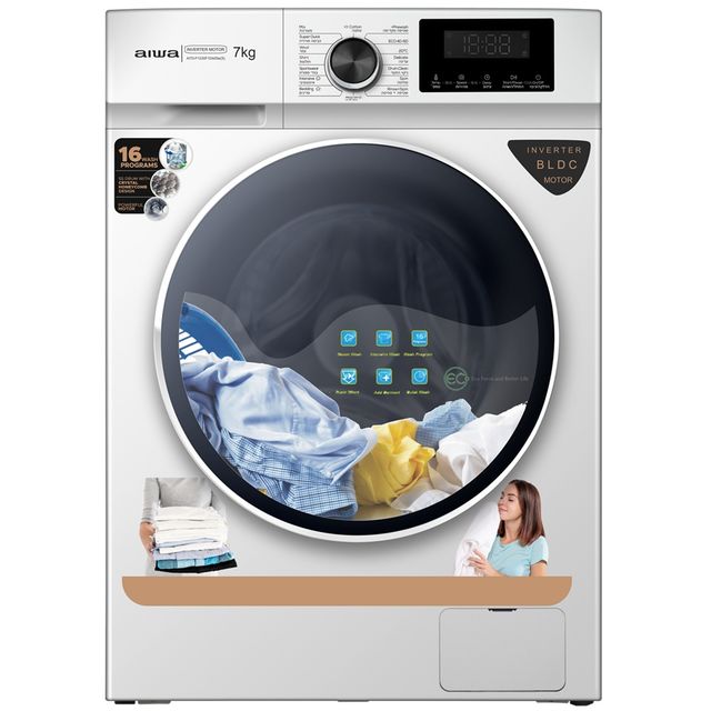 מכונת כביסה פתח חזית - 7 ק"ג AIWA איווה AI70-F1230F1DA05e(s)