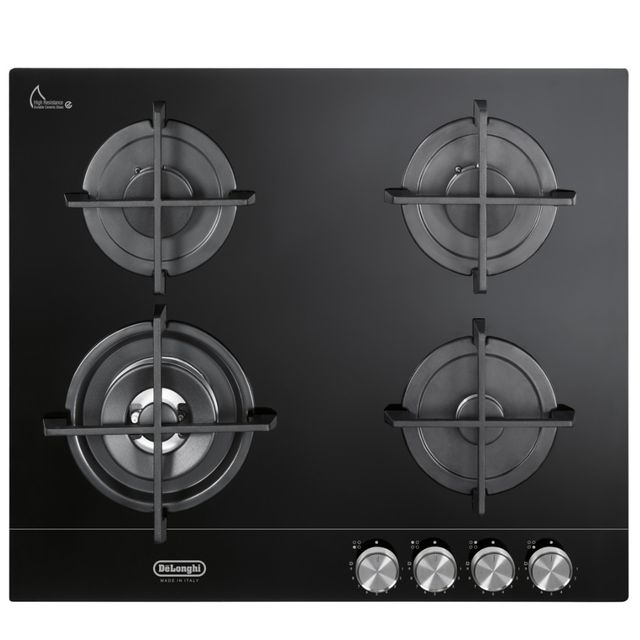 כיריים גז 4 להבות Delonghi דלונגי DGH4160GN