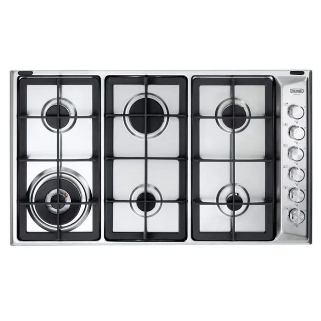 כיריים גז 6 להבות Delonghi דלונגי DGH3390CX