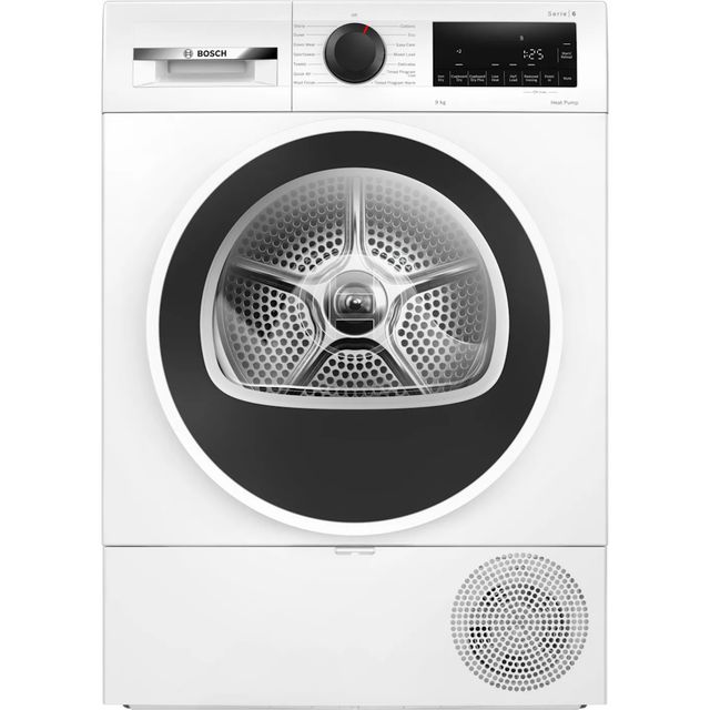 מייבש כביסה כולל משאבת חום - 9 ק"ג Bosch בוש Serie 6 WQG2328IL