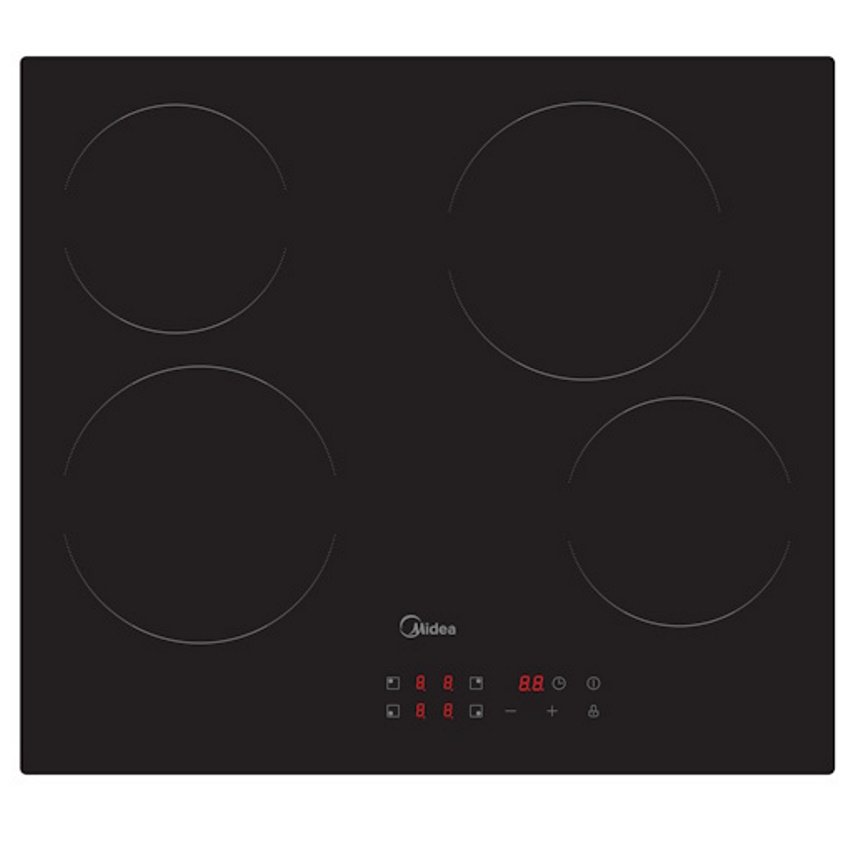 כיריים קרמיות 4 מוקדי בישול - 59 ס"מ Midea מידאה MC-6F6002R242