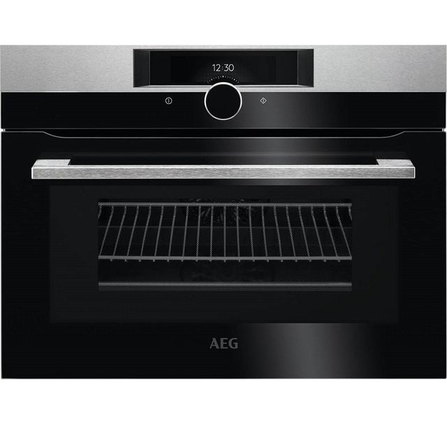תנור בנוי 45 ס"מ משולב מיקרוגל AEG א.א.ג. HORIZON KMK861000M