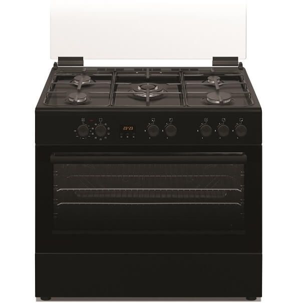 תנור משולב כיריים גז - 5 להבות LaCasa לה קאסה PR9060 - שחור
