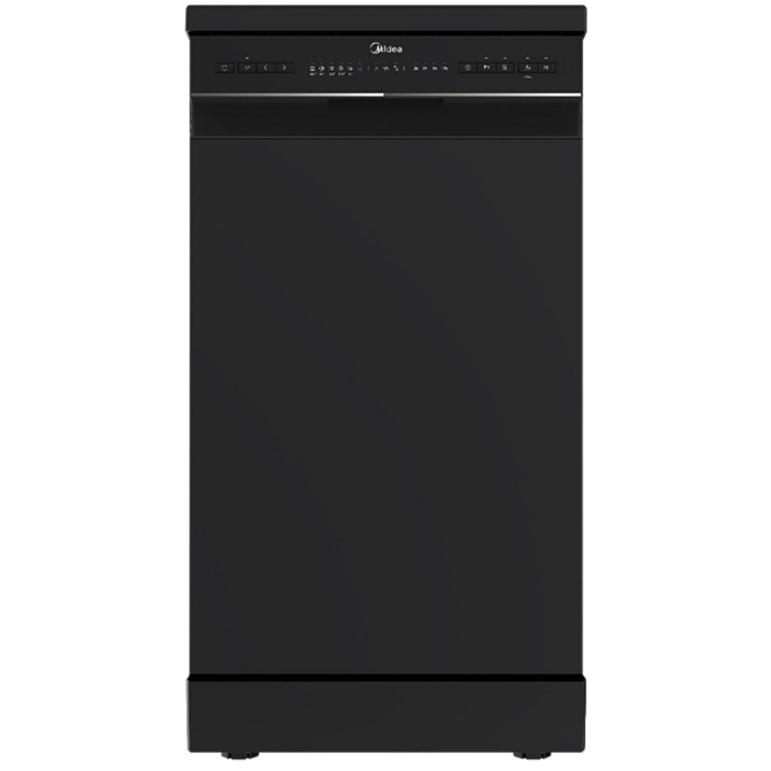 מדיח כלים צר כולל אפשרות שליטה מאפליקציה Midea מידאה WQP8-W7634C-B