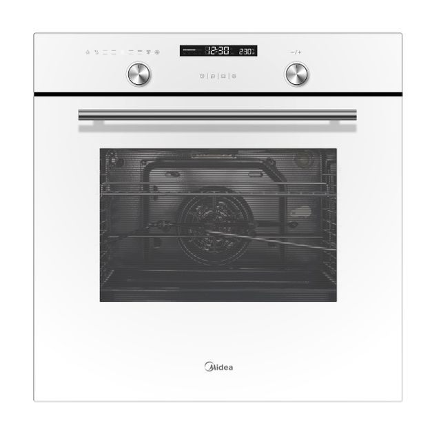 תנור בנוי 70 ליטר כולל מסילה טלסקופית Midea מידאה N5M90E5-W