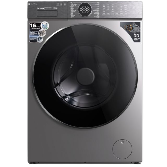 מכונת כביסה פתח חזית - 10 ק"ג Aiwa איווה AI-100-125T5DB02e-S