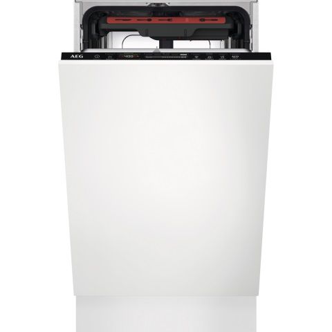מדיח כלים צר אינטגרלי מלא AEG א.א.ג. Maxiflex Airdry FSE73507P