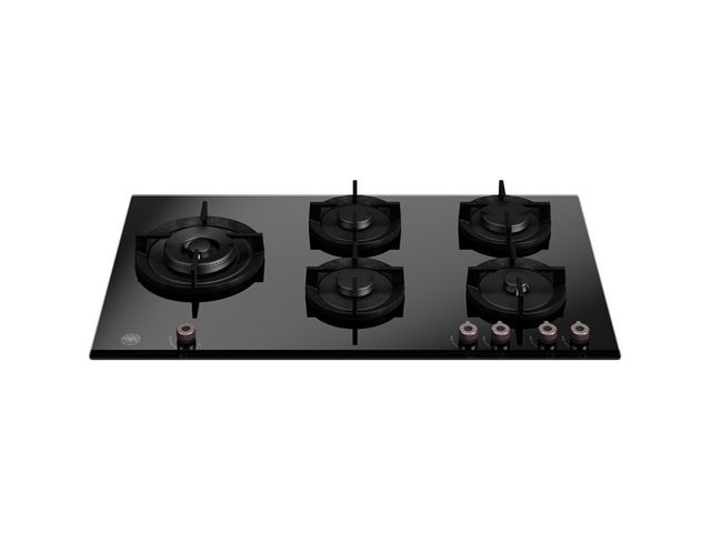 כיריים גז 90 ס"מ Bertazzoni ברטזוני P905LPROGNE זכוכית שחור
