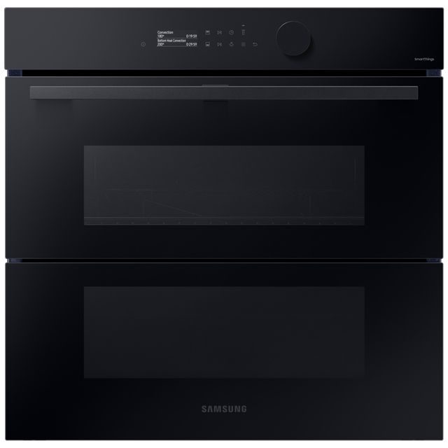 תנור בנוי פירוליטי דו תאי- 76 ליטר Samsung סמסונג 5Series Dual Cook Flex Simple Steam NV7B5755SAK