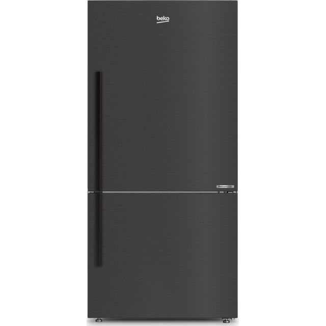 מקרר מקפיא תחתון - 580 ליטר Beko בקו CN160236XB נירוסטה מושחרת