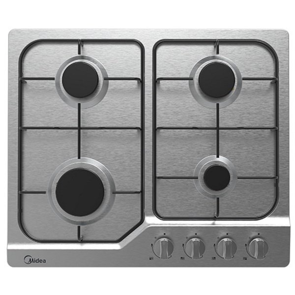 כיריים גז - 4 להבות Midea מידאה 60SJ401-SS נירוסטה
